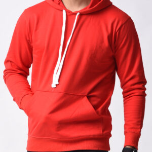 BASIC RED HOODIE