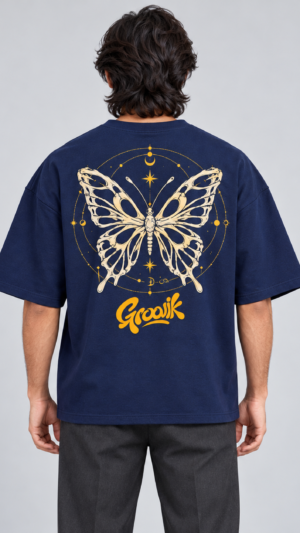 Deep Tone Oversized T-Shirt by Groovik