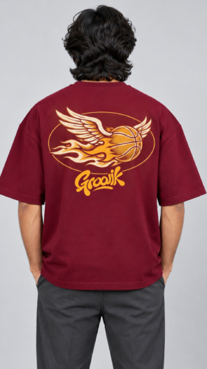 Campus Edit Oversized T-Shirt by Groovik