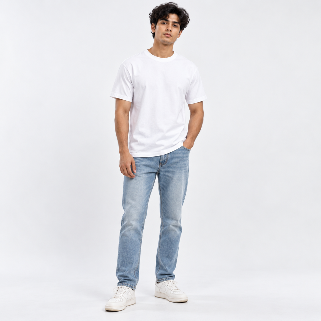 Basic Regular Fit T-Shirt by Groovik