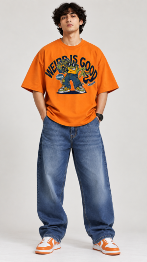 Weird Is Good Oversized T-Shirt